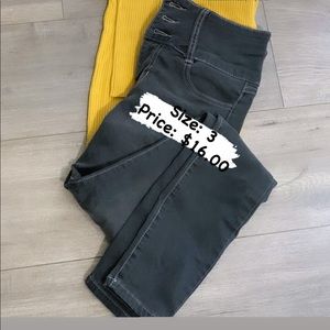 Black high waisted pants